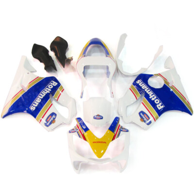 Fairings Plastics Yellow Blue White Bodywork for CBR600F4i 2001 2002 2003 Honda