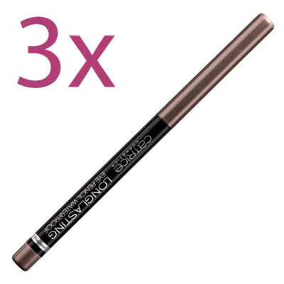 3 Stk. Longlasting Eye Pencil Waterproof Catrice Brown Town Girl (773371-3)