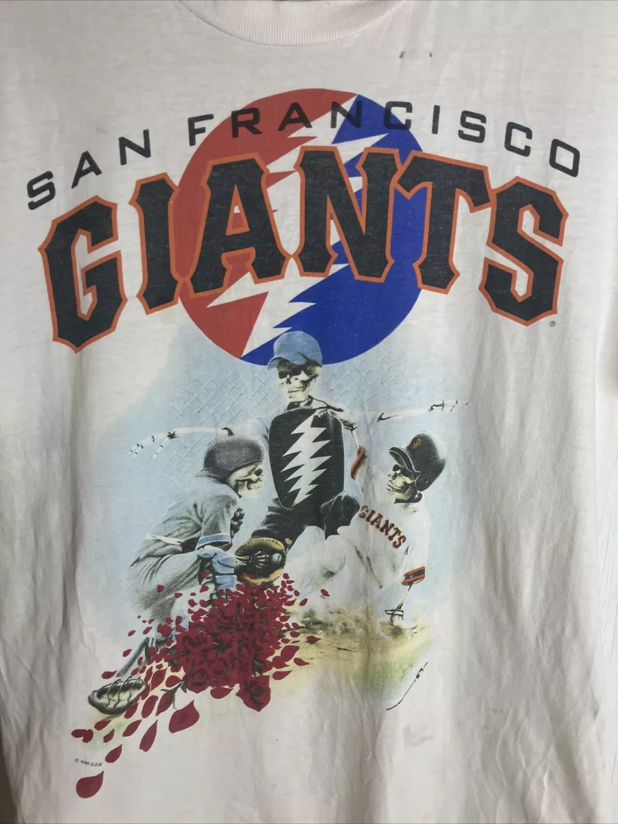 ULTRA RARE Grateful Dead VINTAGE 1995 San Francisco Giants M Men's