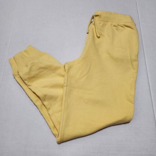 Ralph Lauren classic kids sweatpants yellow size large 12-14