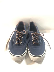 vans classic navy blue sneakers