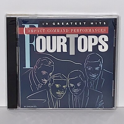 Factory Sealed (shrink wrapped) Four Tops 19 Greatest Hits CD | eBay