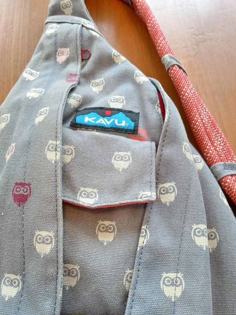 Kavu owl shop rope bag