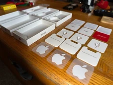 (3) Three Apple iPhone SE 2nd Gen & 3rd Gen Empty Boxes Only w/ Stickers Papers