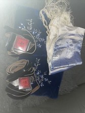Tefillin Tfilin Big Tfillen & Velvet Blue Bag Judaica Jewish