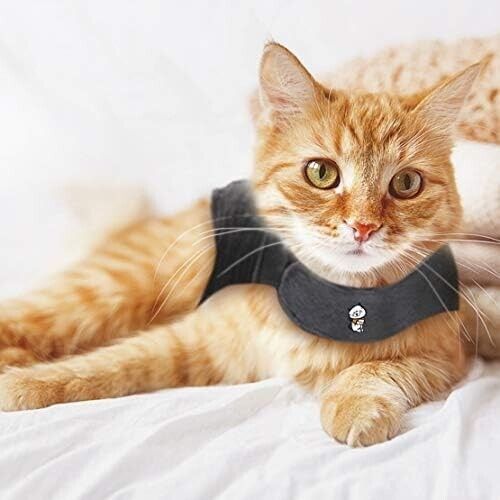 Heather Gray Cat Anxiety Jacket Medium (9-13 lbs) | Comforting Calming Solution - Picture 6 of 8
