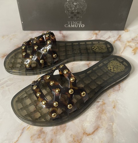 Sandalias VINCE CAMUTO, 7, con de jalea de carroza, caparazón de tortuga | eBay