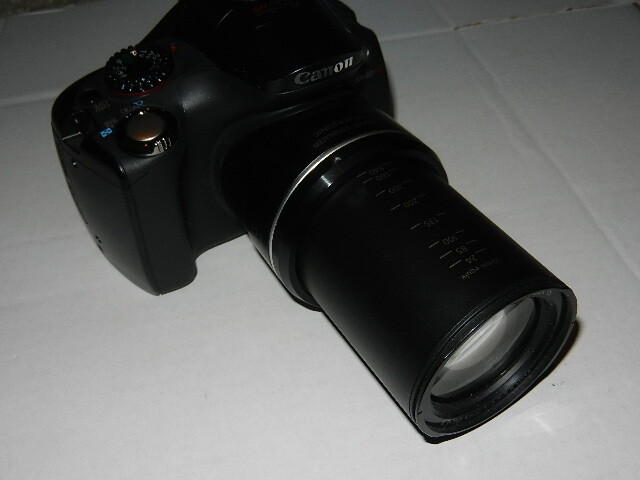 display CANON PowerShot SX40 HS 12MP Digital Camera no warranty