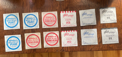 Guitar String Lot - D Addario & GHS Strings