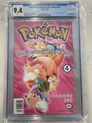 Pokemon Electric Tale of Pikachu #4 CGC 9.4 First 1st Print