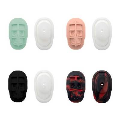 Grade Silicone Skull Head Ice Mold for DIY Drink Round Ice Ball Maker Tool