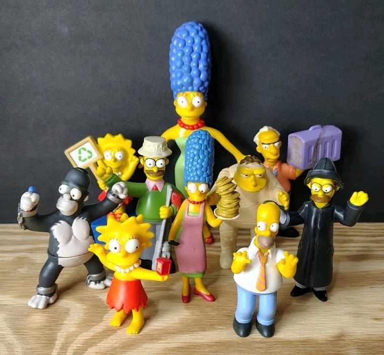 Barney The Simpsons Cartoon & TV Character Action Figure Action