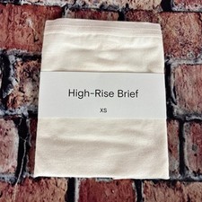 NWT Knickey (now Subset) Women's Organic Cotton High-Rise Brief Cloud Nine