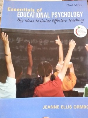 Essentials of Educational Psychology: Big Ideas to Guide Effective Teachi - GOOD