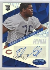 2015 Certified Potential Mirror Blue /50 Eddie Goldman #CP-EG Rookie Auto RC