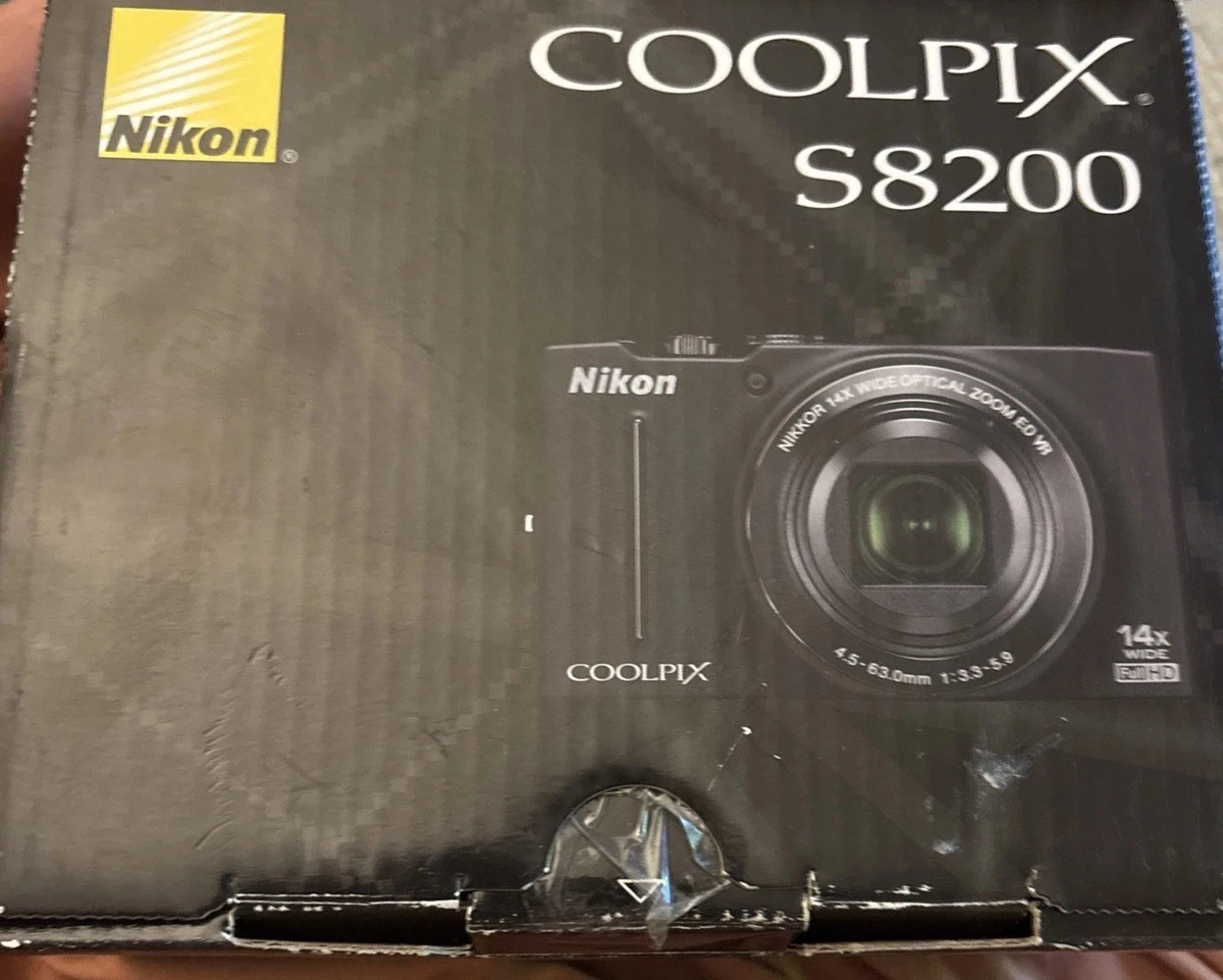 Preços baixos em Câmeras digitais Nikon Coolpix S8200 | eBay