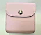 PU Leather Accessory Pouch for the Instant Square Photo Film - PINK