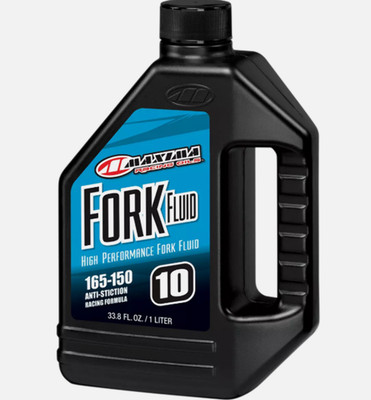 Maxima Racing Oil 10W Fork Fluid Liter - High Performance Suspension Oil