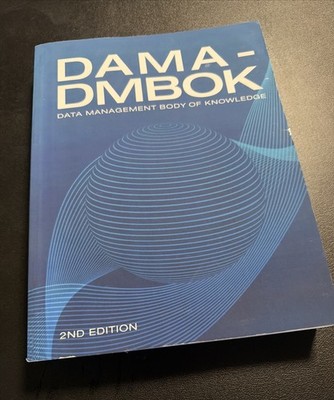 DAMA-DMBOK: Data Management Body of Knowledge (2nd Edition) - Paperback-VERYGOOD