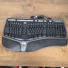 Microsoft Natural Ergonomic Keyboard 4000 v1.0 Model 1048 KU-0462 Wired