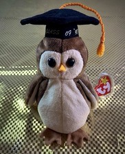 Wise The Owl ✳︎RARE ERRORS✳︎ See Description - Ty Beanie Babies ®, 1997