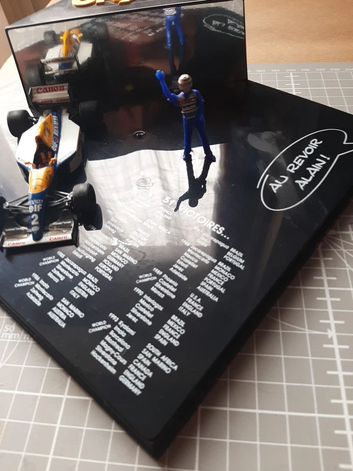 Onyx 1/43 Williams Renault FW15B "Au Revoir Alain" Limited Edition Alain Prost - Immagine 4 di 4