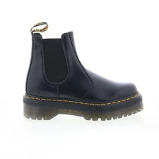 Dr. Martens 2976 Quad Chelsea 24687001 Mens Black Leather Chelsea Boots