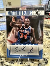 2012-13 Panini Limited - Masterful Marks Charles Oakley /99 (AU)