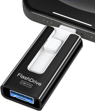 256GB USB Flash Drive for Phone and Pad, Photo Stick High Speed External USB