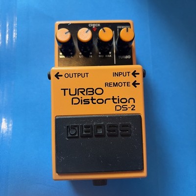 Boss DS-2 Turbo Distortion (Silver Label) Orange Pedal *** SUPER COOL   