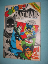 BATMAN Mondadori N.37 del 7_7_1968 con Poster originale