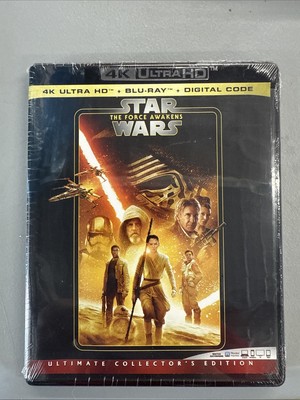 Star Wars Episode VII The Force Awakens 4K Ultra HD Collector s Edition New Seal