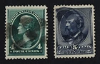 CKStamps: US Stamps Collection Scott#211 216 4c 5c Used