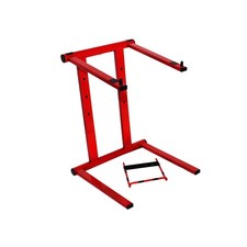 ProX T-LPS600R Foldable Portable Laptop Stand red with Adjustable Shelf Case