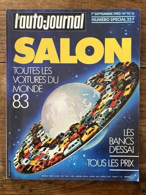 L AUTO JOURNAL HS #14 SALON 1982 1983 - Alle Autos der Welt - Tests