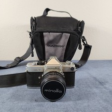 Minolta SR-7 35mm SLR Film Camera w/ Rokkor-PF 58mm f/1.4 Lens