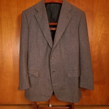 Kiton Flannel Sport Coat 42R 3roll2 Gray