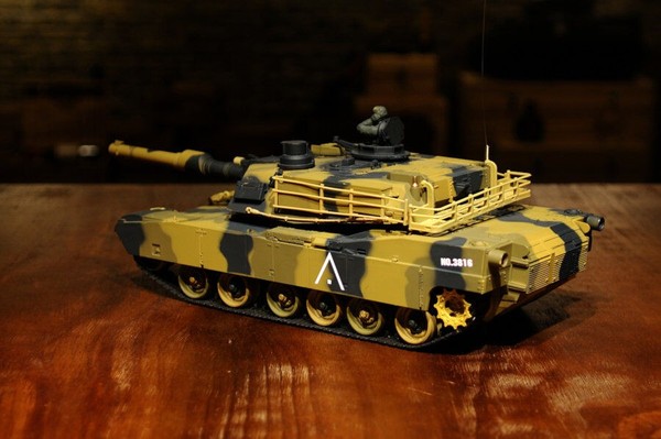 "Ferngesteuerter Panzer U.S. M1A2 Abrams 1:24 M.Schuss Und Sound \"816\" Ir-Battle"-image