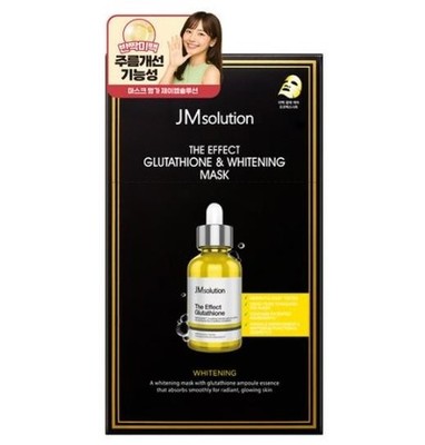 JMsolution The Effect Glutathione & Whitening Mask Sheet 24g X 10pcs K-BEAUTY