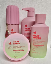 Bath and Body Works Fruit Fusion Watermelon Whirl 4 Pc - New