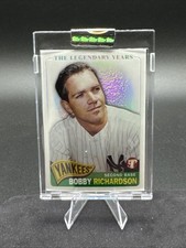2005 Topps Pristine Legends #63 Bobby Richardson Refractors /549 Uncirculated