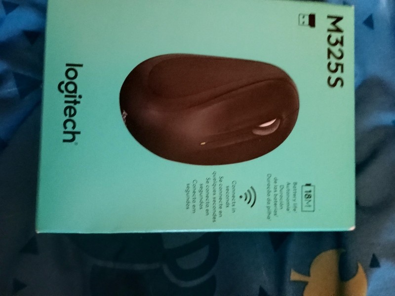 Logitech M325s Wireless Optical Mouse Black Brand New