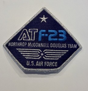 Northrop McDonnell Douglas AT F-23 Team patch US Air Force employees VINTAGE