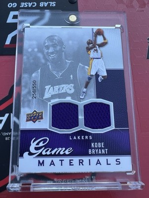 Upper Deck 2009-10 Kobe Bryant Lakers Game Materials GJ-KO Memorabilia /550