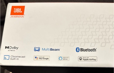 JBL BAR 5.0 Multibeam Wireless Soundbar - Schwarz