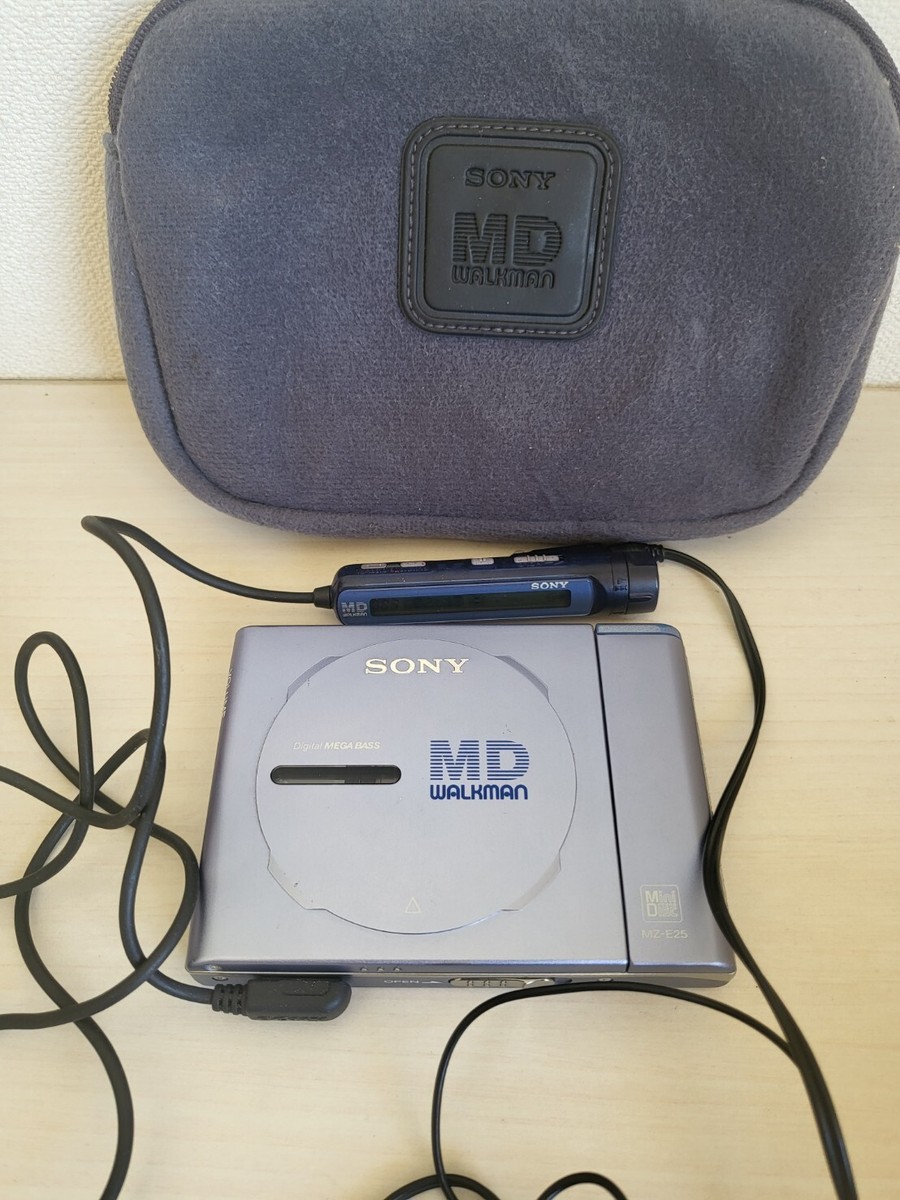 SONY MDウォークマン MZ-E25 Used SONY MZ-E25 minidisc MD portable player walkman | eBay