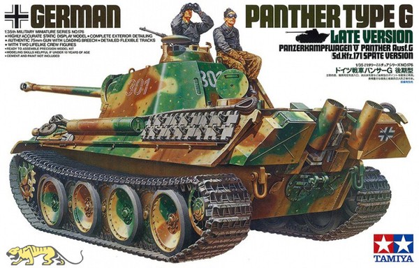 Tamiya 35176 Panzer Panther Ausf. G - SpäTe Version - Sd.Kfz. 171 - 1:35-image