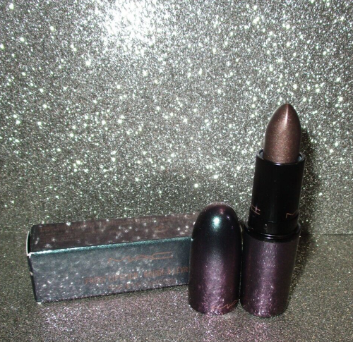 Lápiz labial MAC Frost NOON NOIR tamaño completo nuevo en caja - Imagen 2 de 3