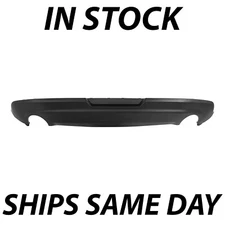 NEW Textured Black Rear Lower Bumper Cover for 2010-2012 Ford Mustang GT/Base