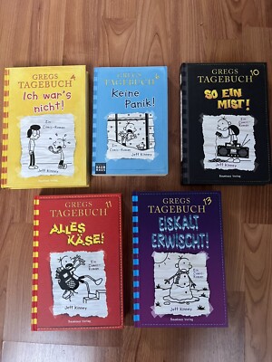 gregs tagebuch sammlung band 4,6,10-11,13